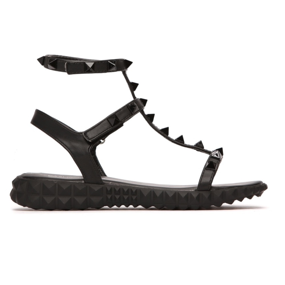 Fashion Nova Lookin’ Sharp Sandals Size 6.5 - Picture 2 of 6